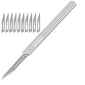 Industrial Carbon Steel Scalpel Blades Handle Biology Anatomy Qme A