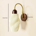 LED Wall Lamp Livingroom Bedroom Modern Simple Crative Light Fixture Home Lighting PVC lampshade Modern Sconce Wall Lamp Qme B