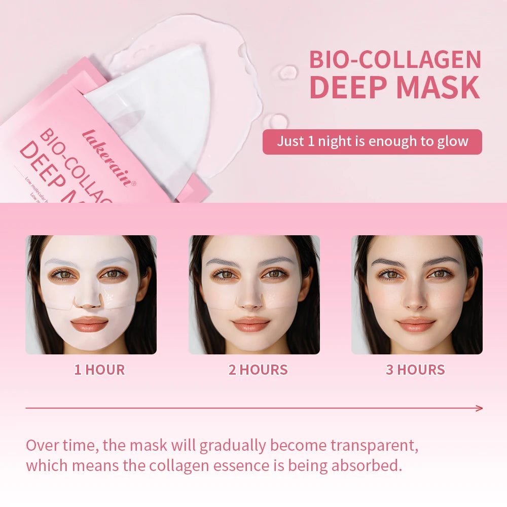Collagen Night Cream Mask Nourishing Moisturizing Facial Single Qme