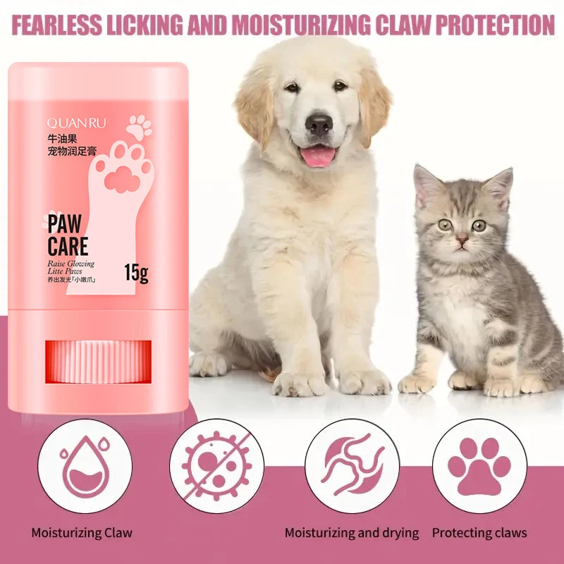 Pet Paw Care Cream Rich Natural Plant Ingredients Gentle Moisturizing Qme