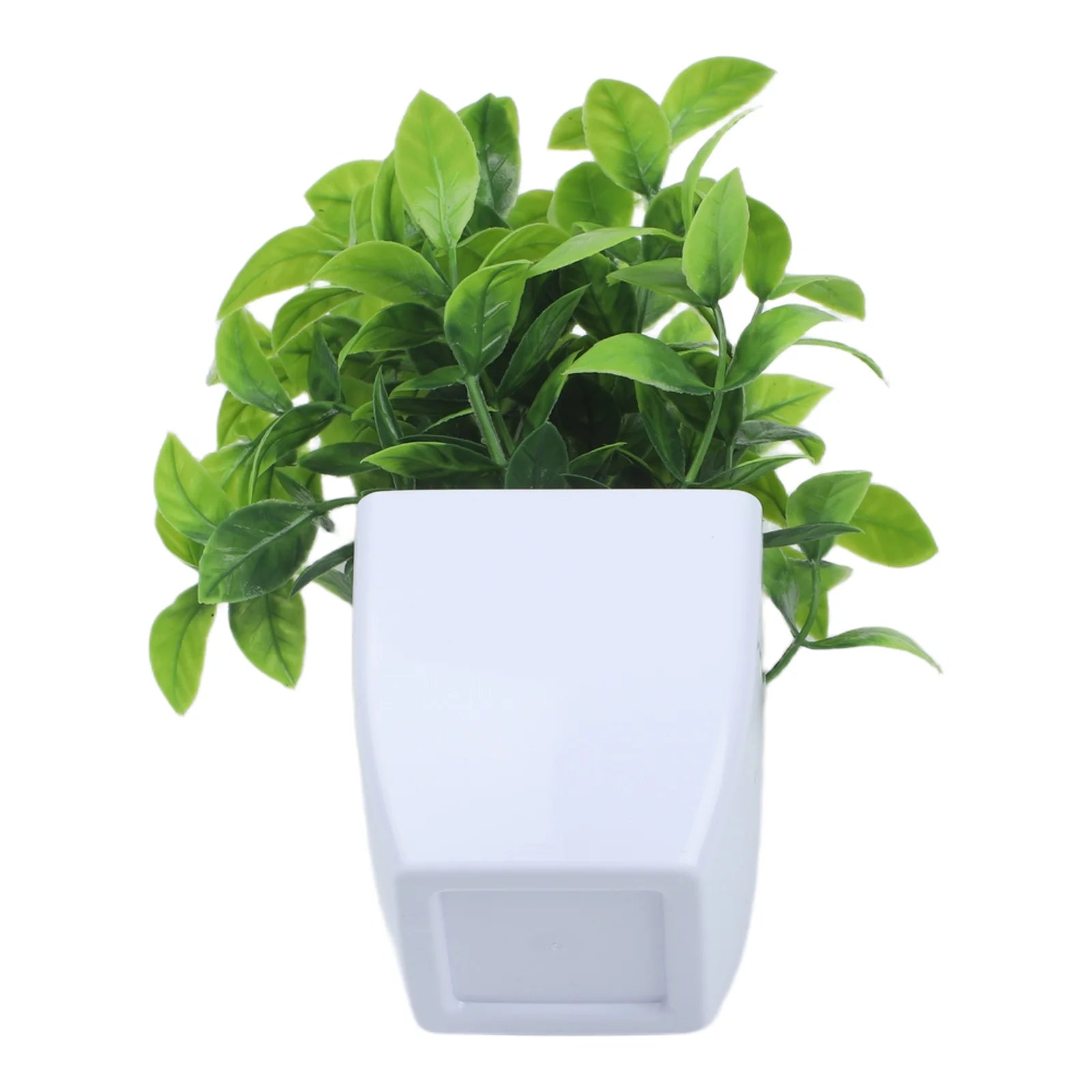 1 Pc Artificial Bonsai Green Fake Plant Simulation Small Potted Lavender Eucalyptus Green Plant Home Office Table Decor Qme