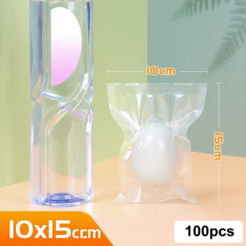 Storage Vacuum Packaging Bags Food Packing Bag Kitchen Sealer Thick Qme 10x15cm