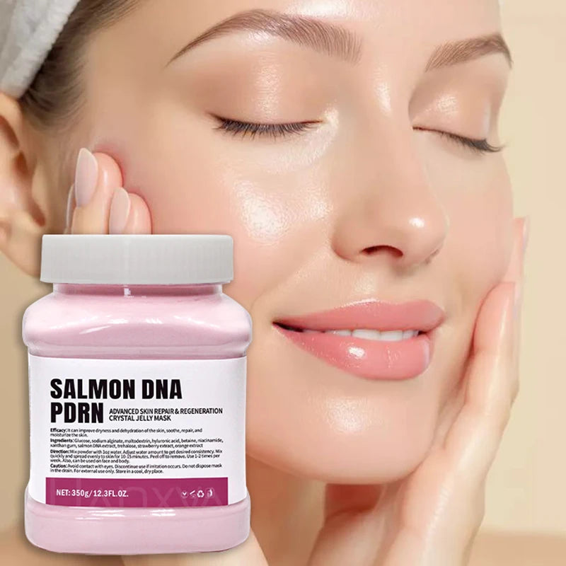 Floral-scented Moisturizing Jelly Mask Nourishes Softens Skin Crystal Qme