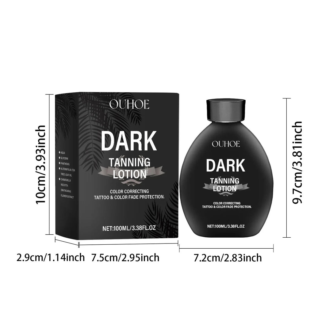 Self Tanning Lotion Long Lasting Bronzer Dark Wheat Sunless Tanner For Face Body Solarium Moisturizing Nourish Fake Tan Cream Qme
