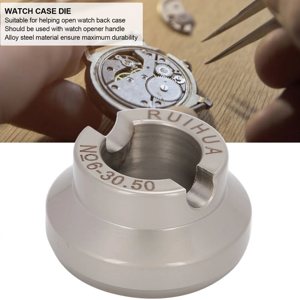 5537 Watch Opener Die Watch Case Back Cover Opener Die Watch Repairing Accessory for Watchmaker Qme