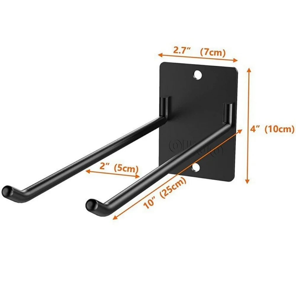 Heavy Duty Self-adhesive Hook Wall-mounted Storage Hook Warehouse Storage Organize Rack Gardening Accessories Qme