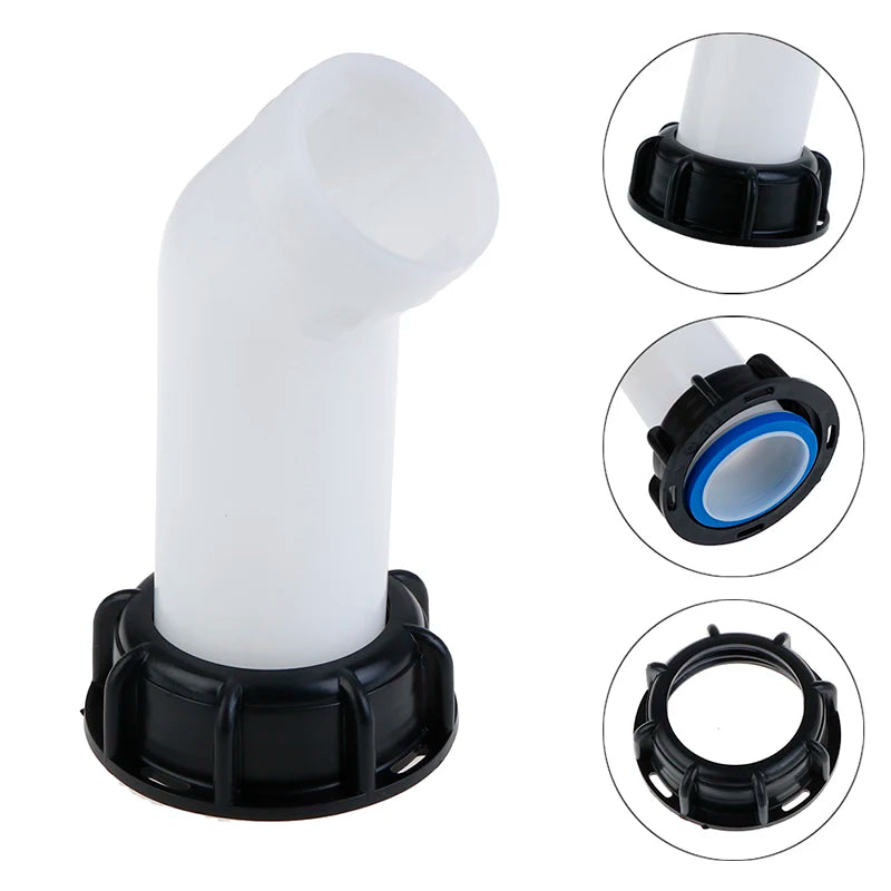 Hose Nozzle Tap Cap Valve Fitting Thread IBC Tank Adapter Extension Qme