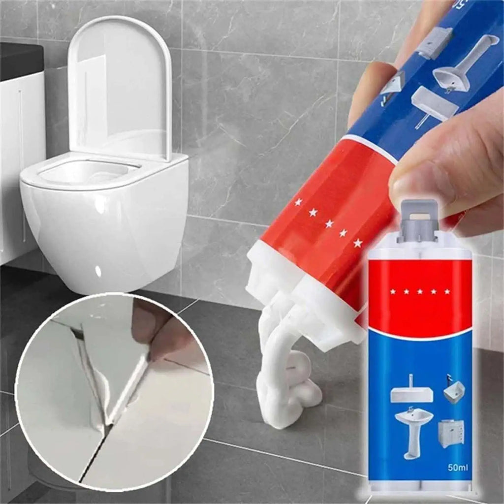Ceramic Tile Hole Filler Porcelain Repair Filler Paste Grout Sealing Crack Filler Tile Repair Paste Strong Adhesion for Tile Qme