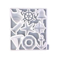 Silicone Molds Epoxy Resin Mold Marine Pendant Key Ring Sea Element Qme White China Mainland