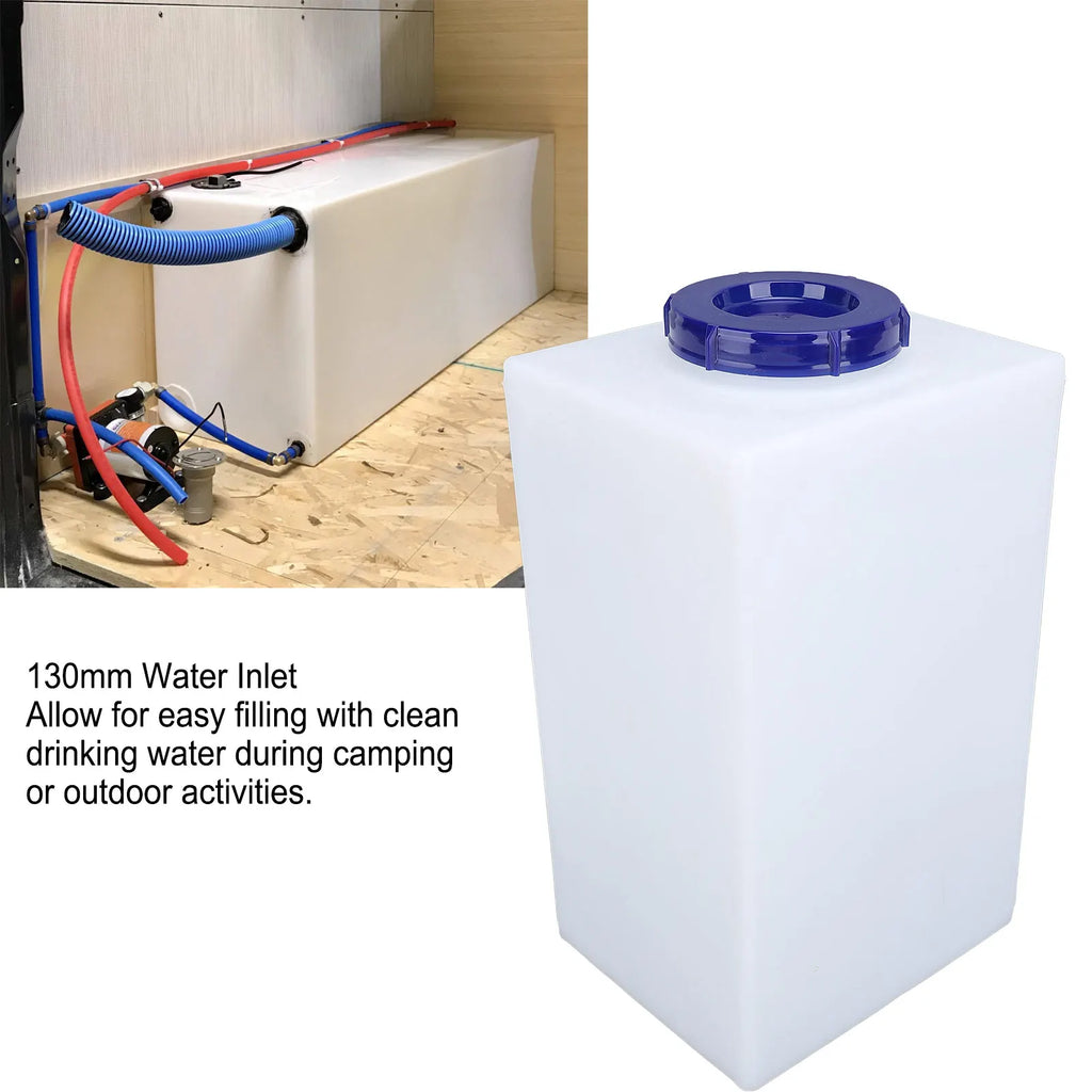 5 Gallons RV Fresh Water Flexible Use Temperature Proof Versatile Anti Shock RV Water Storage Container for Yacht Qme