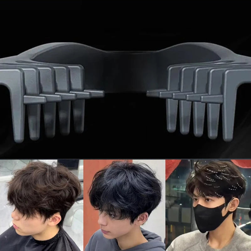 Wide Tooth Hair Root Fluffy Comb Seam Styling Volumizing Bangs Salon Qme