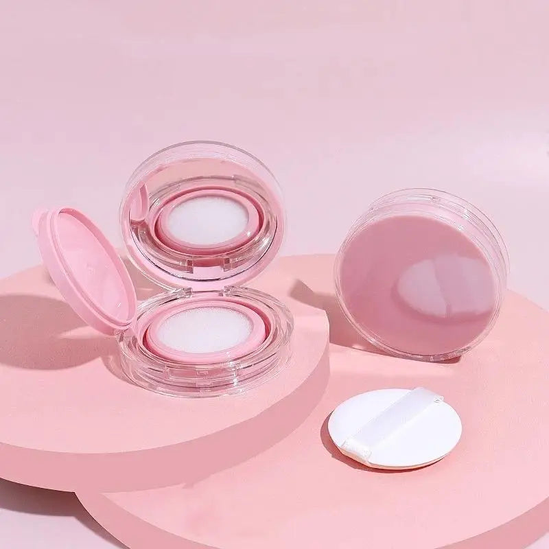 Portable Empty Air Cushion Puff Box Mirror Refillable Container Qme