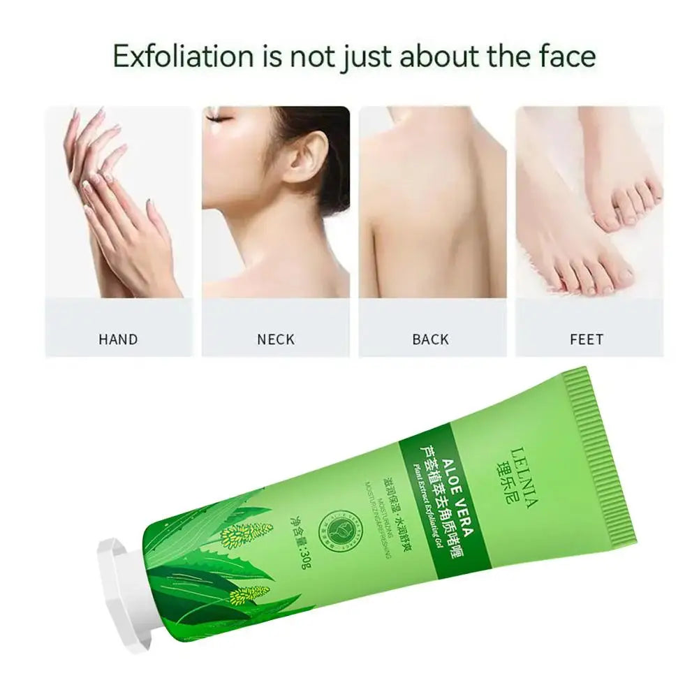 Facial Exfoliating Gel Non-scrub Gentle Exfoliant Face Body Dead Skin Qme