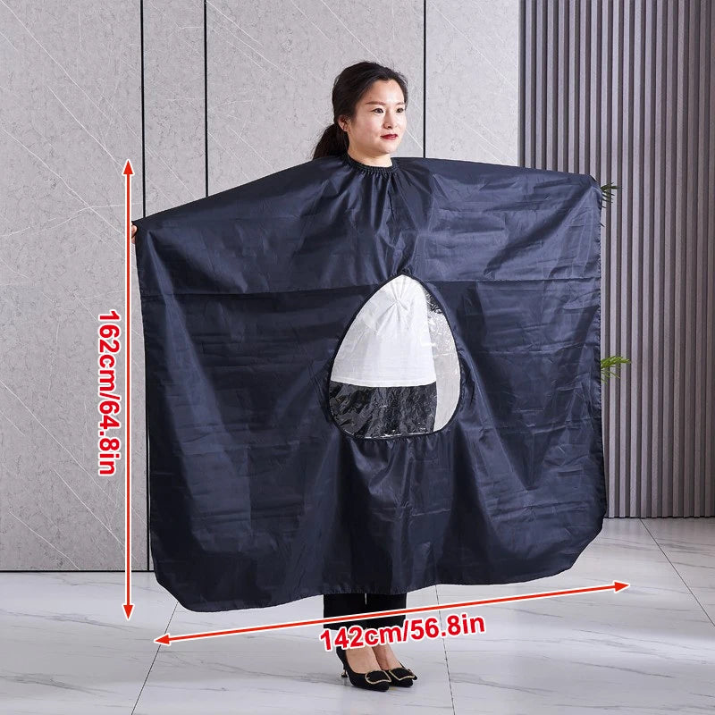 Salon Hairdressing Cape Barber Tool Shave Apron Haircut Cloak Qme