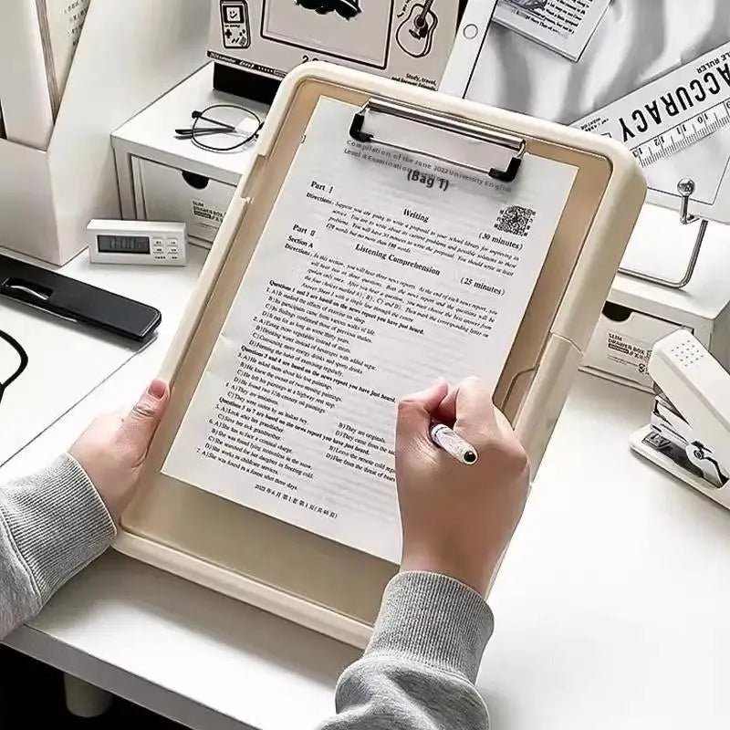 Multi Functional A4 Folder Large Capacity Korean Integrated Document Qme