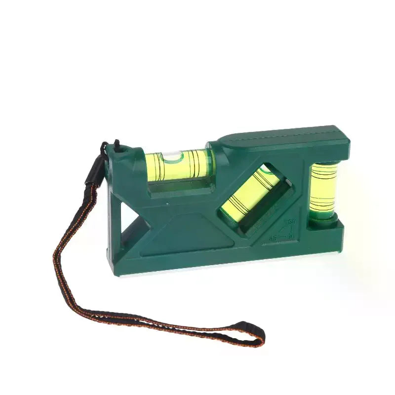 Portable Magnetic Level Gauge Mini Level Gauge High-precision Horizontal Vertical Measure Metric Ruler Protractor Qme