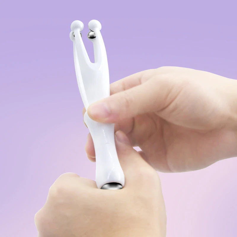 360 Degree Roller Hand Acupuncture Points Finger Joint Massager Qme