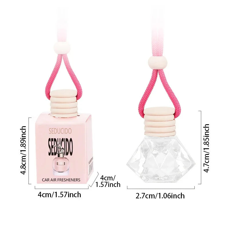 HEYXI Car Hanging Air Freshener Long Lasting Fragrance Odor Qme