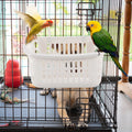 2Pcs Hamster Hanging Beds Plastic Nest Small Pet Sleeping Basket Breathable Mesh Rat Cage Accessories Rat Cage Accessories Qme Default Title