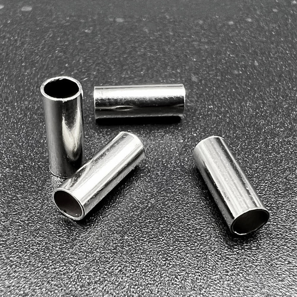 600pcs Fishing Crimp Sleeves Copper Tube Fishing Line Connector Fishing Line Tube Fishing Accessories Qme
