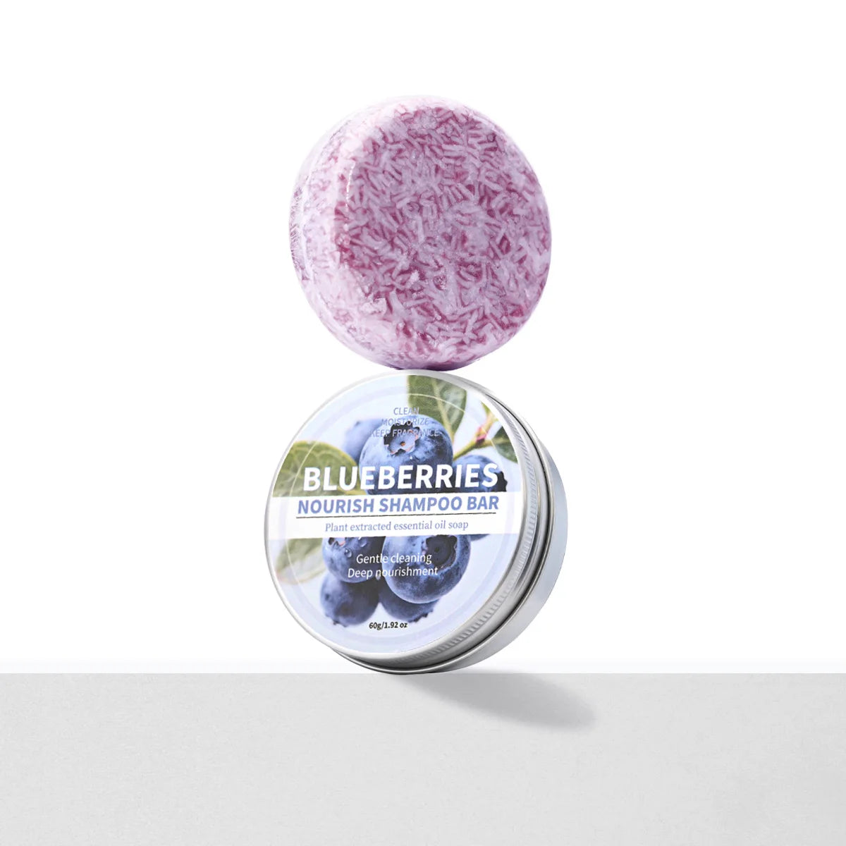Blueberry Fruit Shampoo Bar Natural Essence Hair Care Soap Deep Qme
