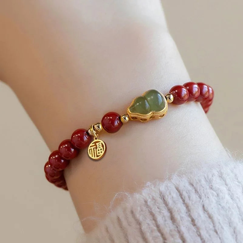 2-3 Pieces Lucky Bead Bracelet for Women, Interlocking Circles Charm, Light Luxury Gift, Stylish Hand Jewelry,Fashion Bracelet Qme