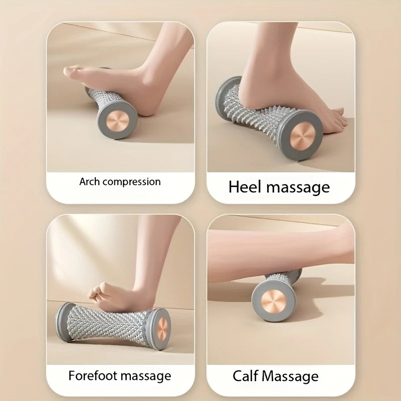 Foot Fascia Roller Massage Deep Tissue Textured Surface Home Use Qme
