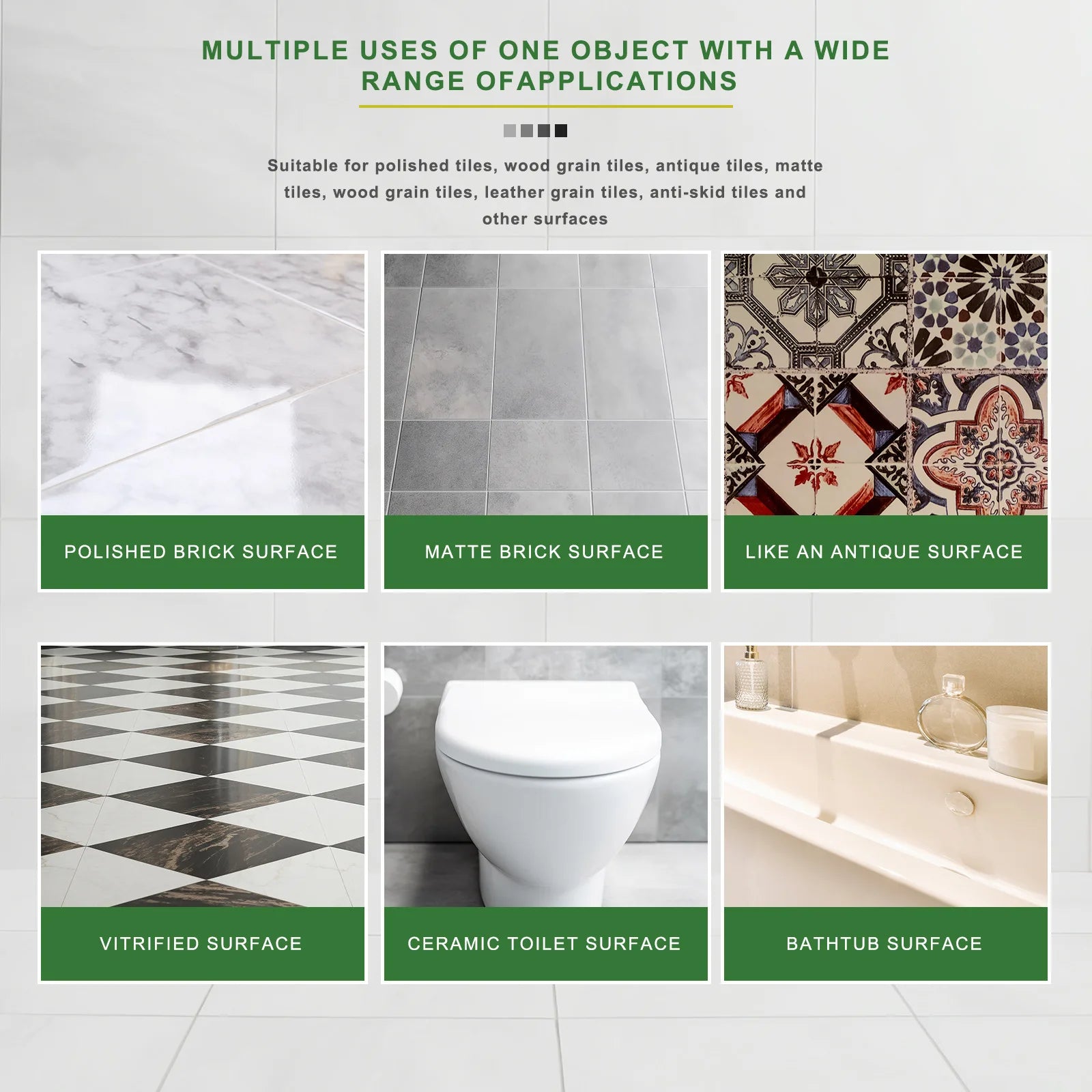 Ceramic Tile Scratch Remover Stubborn Oil Dirt Stains Scratch Repair Polishing Floor Ceramic Tile Washing Stone Stain Cleaner Qme