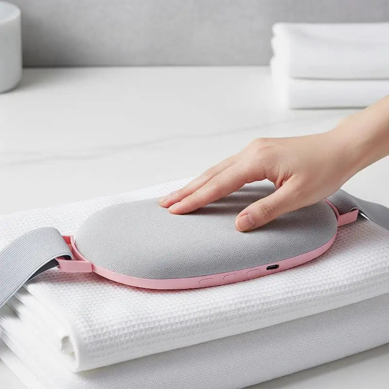 Portable Electric Waist Massage Belt Vibration Infrared Heat Qme