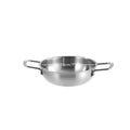 Stainless Steel Dry Pot Instant Noodle Lamian Noodles Seafood Golden Qme Silver