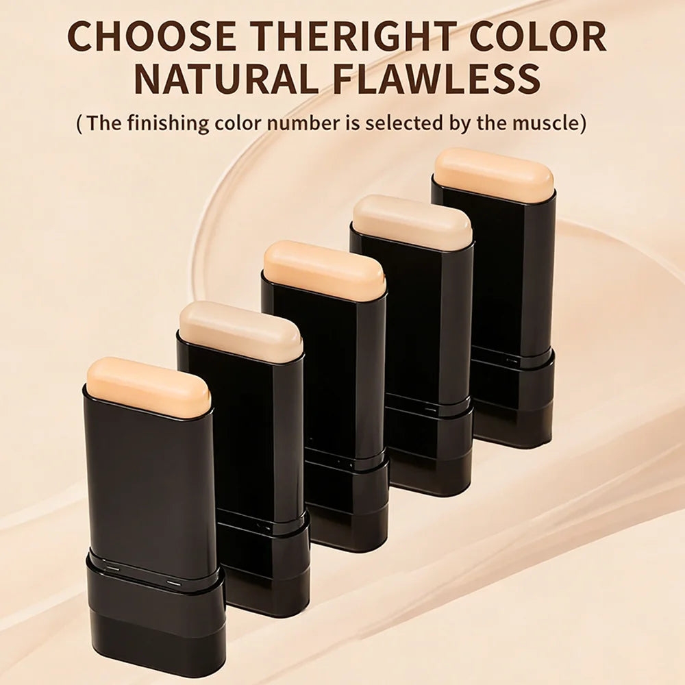 Dual-head Foundation Stick Built-in Brush One-step Application Qme