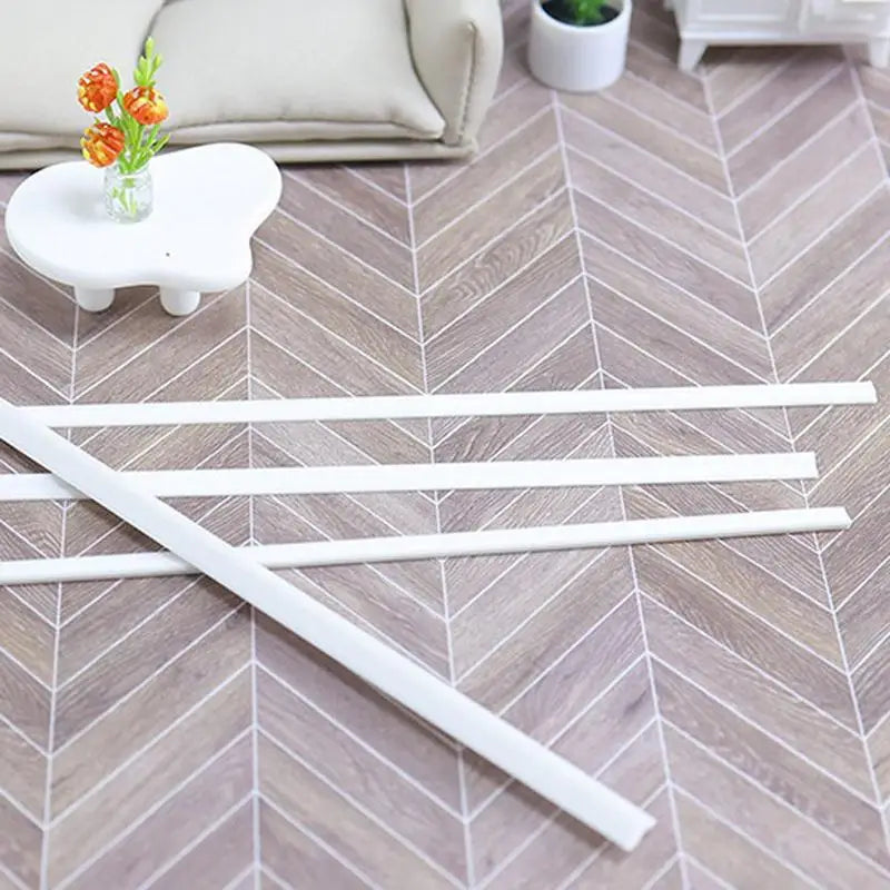 1 12 Dollhouse Miniature Skirting Line Mini Waistline Bathroom Living Qme