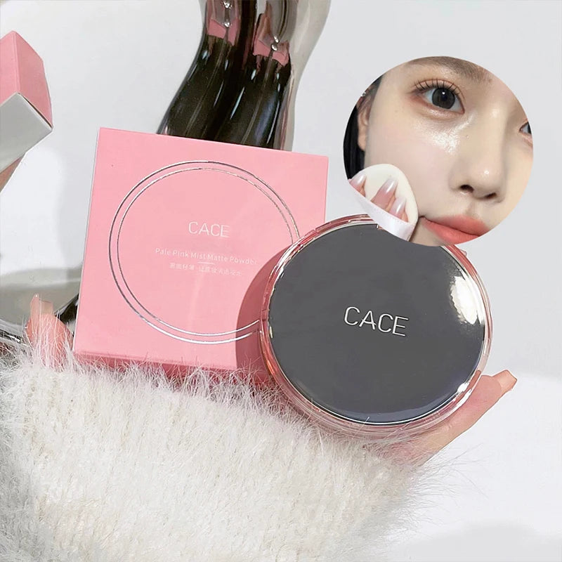 Pressed Powder Translucent Face Powders Brighten Oil Control Concealer Lasting Makeup Setting Powder Compact Waterproof Pallete Qme