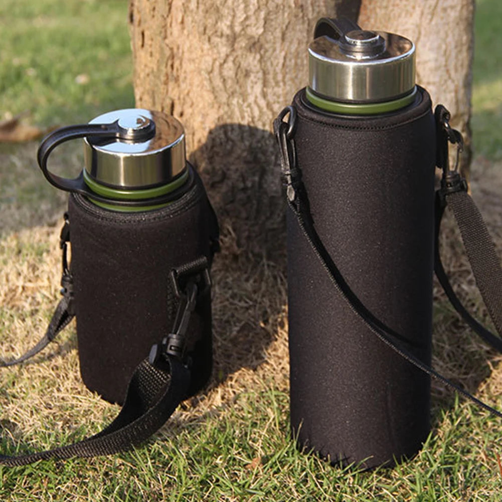 Water Bottle Cover Bag Pouch Water Kettle Pouch Holder Shoulder Strap Bag Water Bottle Pouch Holder Shoulder Strap Qme