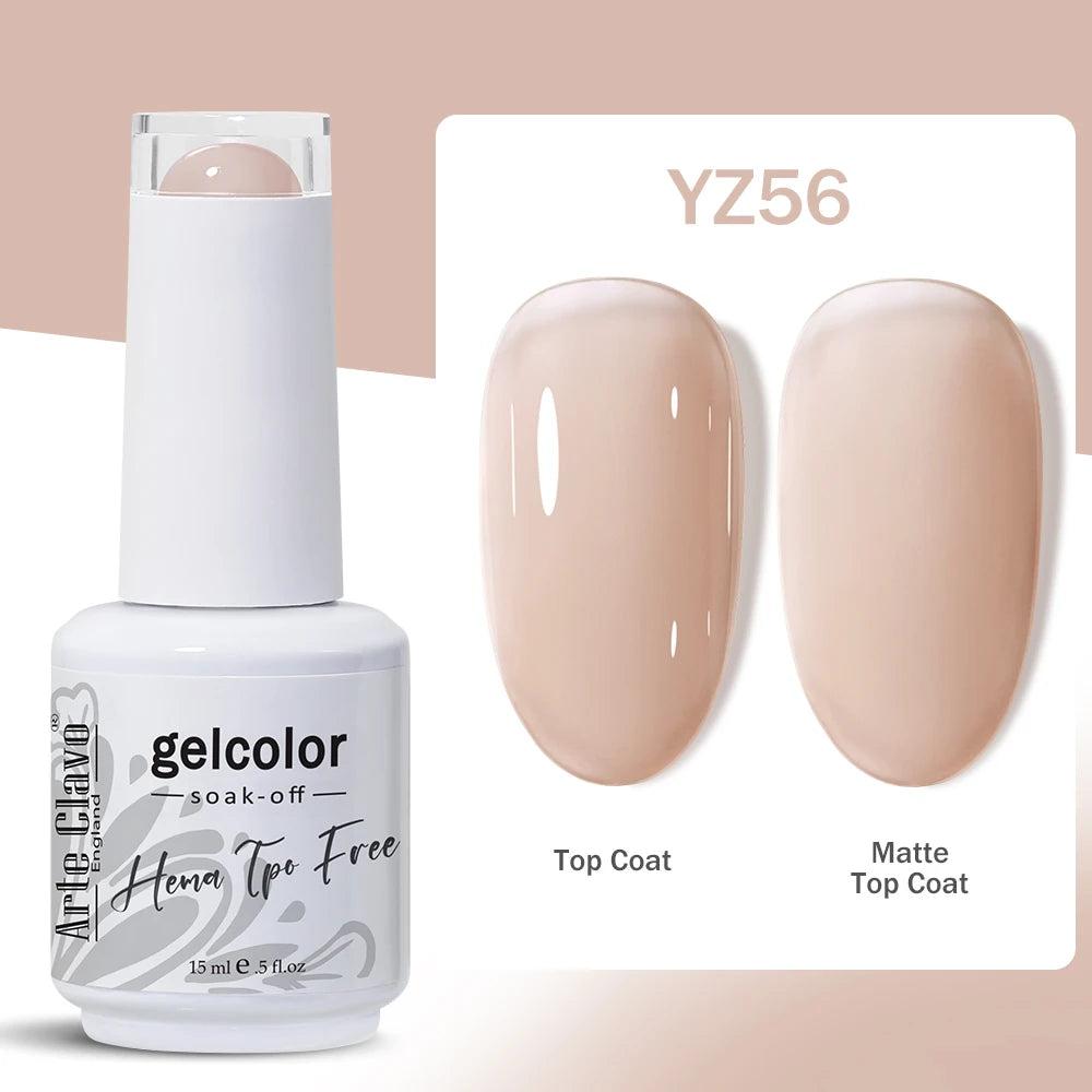 Arte Clavo Nail Gel Polish Hema TPO Summer Collection Semi Permanent