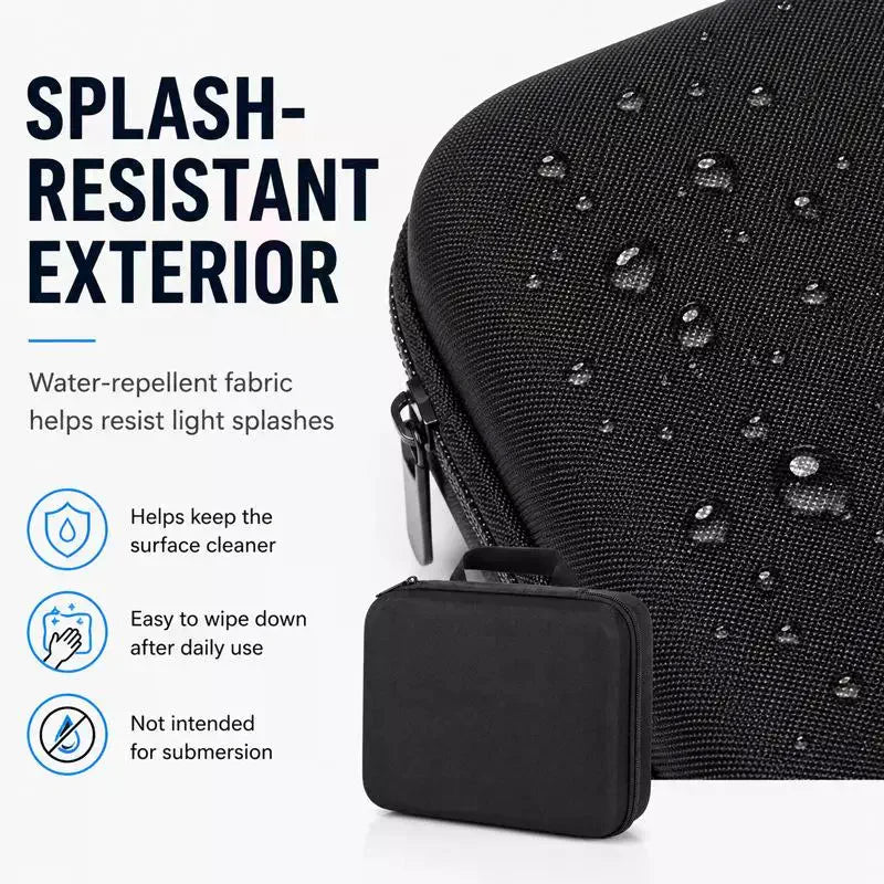 EVA Storage Box Travel Zipper Small Bag Portable Protective Storage Case Outdoor Tools Bag Organizer Accessories Qme
