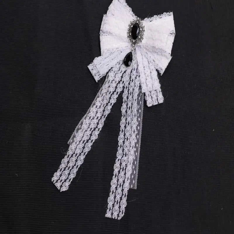 College Butterfly Knot Simple Slim Adjustable Elastic Band Ribbon Qme C3
