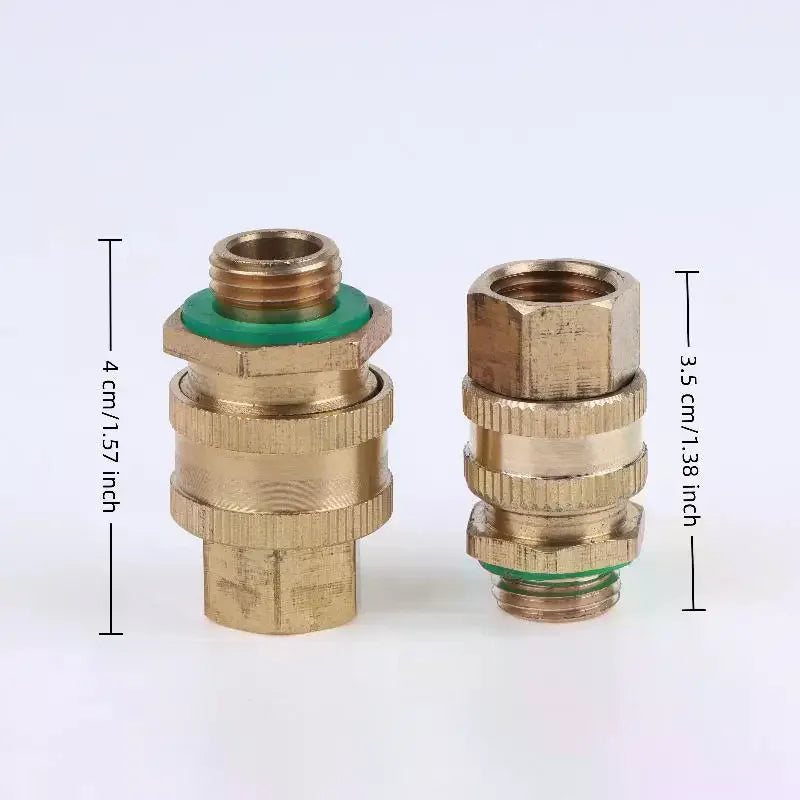 M14 Copper Quick Connector Garden Watering Tool For Agricultural Dosing Plunger Pump High Pressure Hose Garden Irrigation Tools Qme