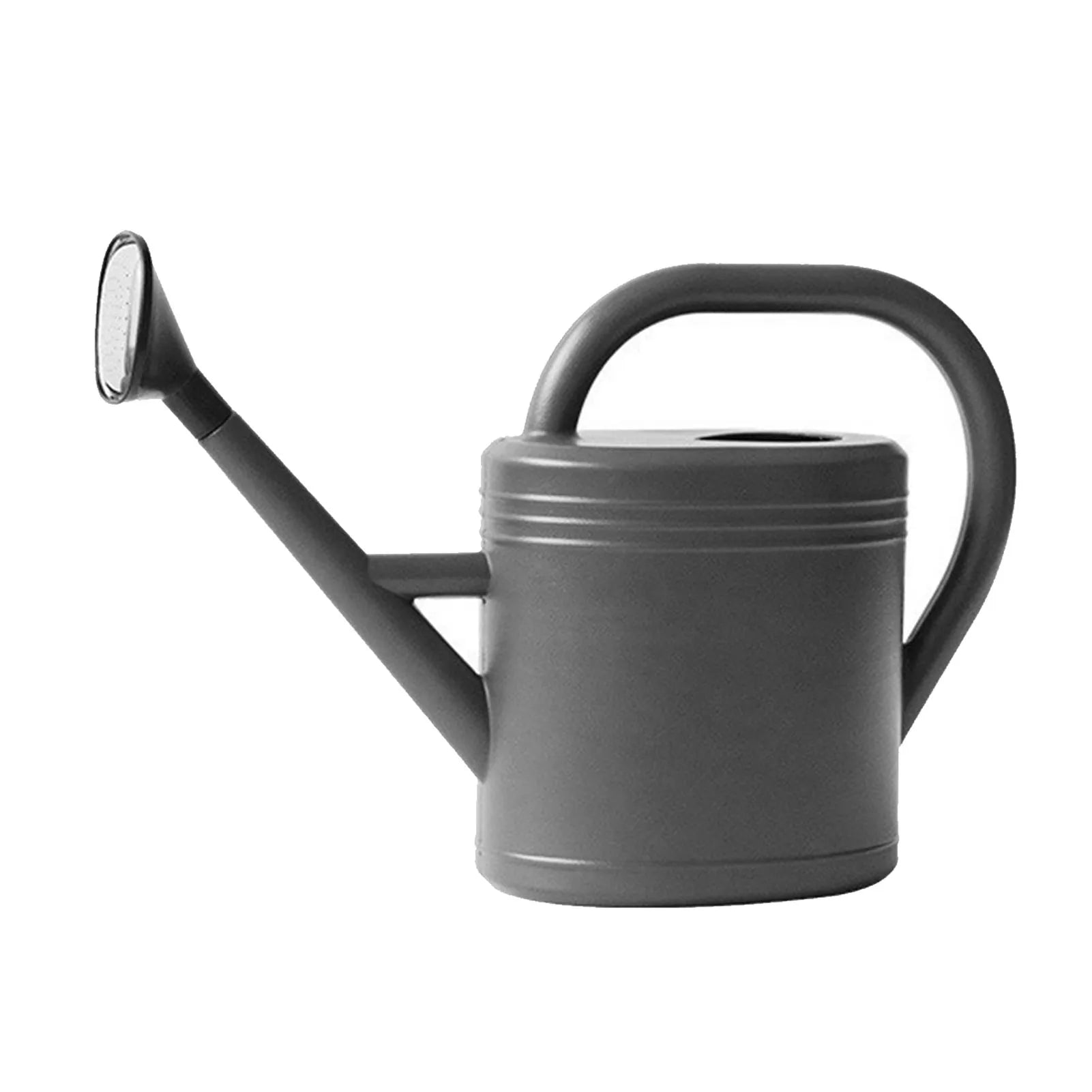 8L Plastic Household Watering Can Large Capacity Long Spout Thickened Planting Bottle for Garden Plant Watering Can Watering Can Qme Gray