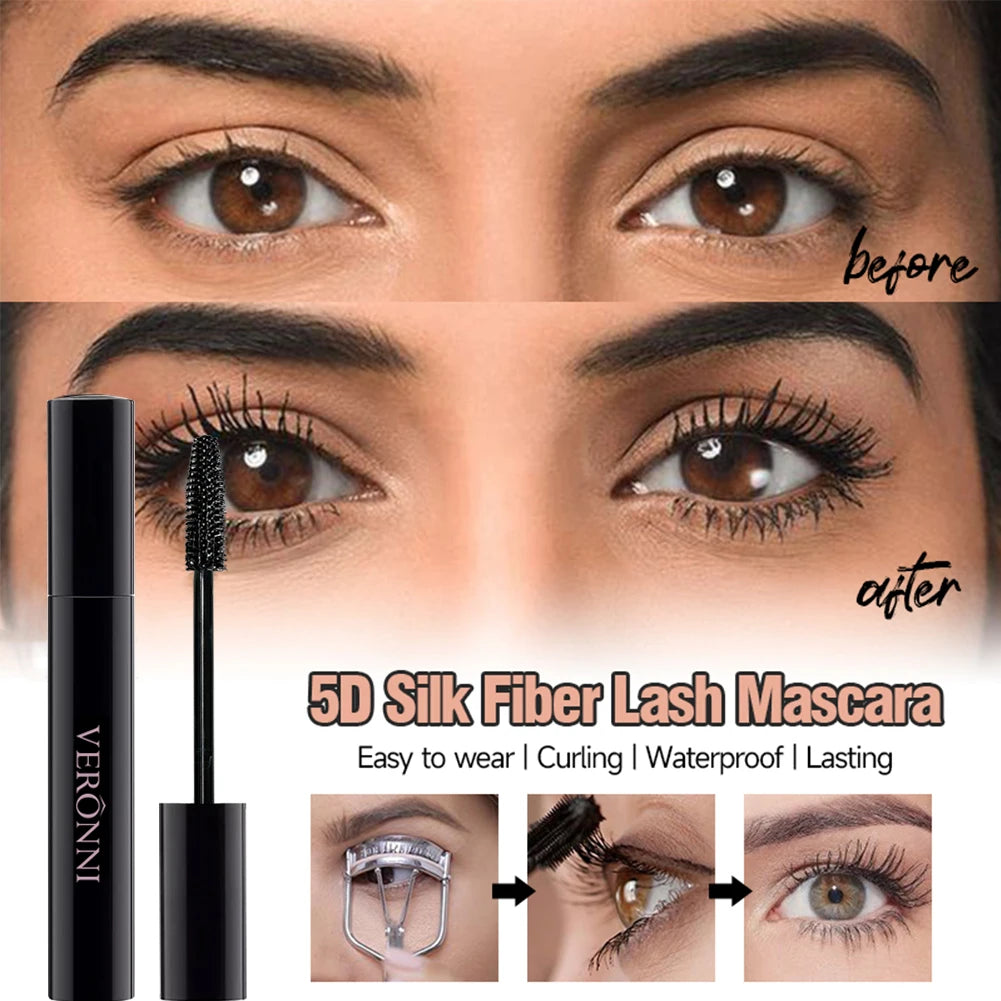 7 Quick-drying Mascara Thick Curling Waterproof Sweat-proof Qme