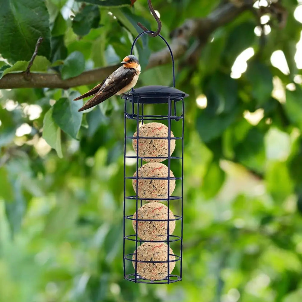 Hanging Wild Bird Feeder Dumplings Grease Ball Rack Outside Hanging Bird Feeders Bird Feeder Dumplings Grease BallRack Outdoor Qme