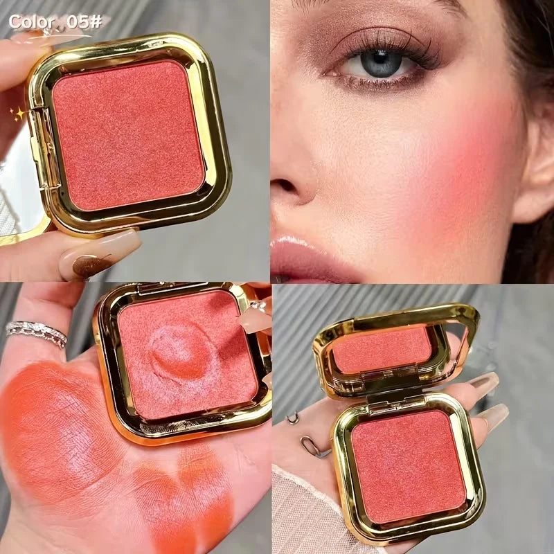 Cream Blush Palette Mashed Potato Texture Waterproof Long Lasting Qme 05