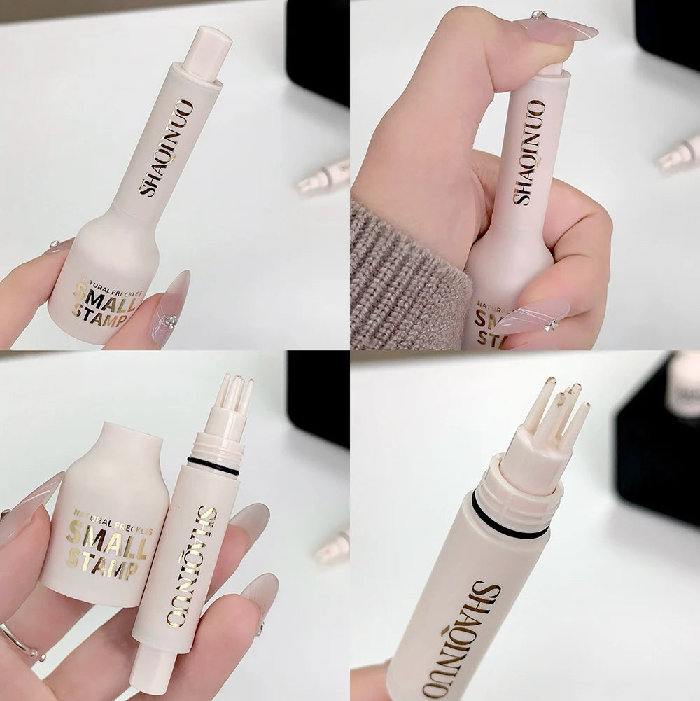 Liquid Air Cushion Freckle Stamp Pen SHAQINUO Five-point Head Natural Qme