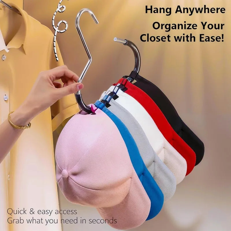 Bag Hook Hat Hook Stackable Space-saving Storage Multi-function Bag and Hat Rack Hat Silk Scarf Shawl Handbag Hanger Qme