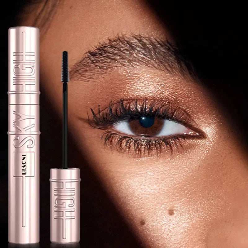 DIAONI Sky-High Lift Mascara Mother's Day Gift Waterproof Smudge-Proof Long-Lasting Curling Natural Defined Separated Lashes Qme