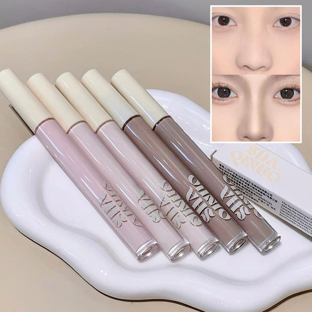 SHAQINUO Liquid Contouring Highlighter Powerful Concealer Whitening Qme