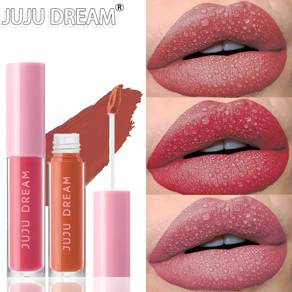 Matte 15-Color Lip Tint Waterproof Long-lasting Lipstick Sheer Gloss Qme