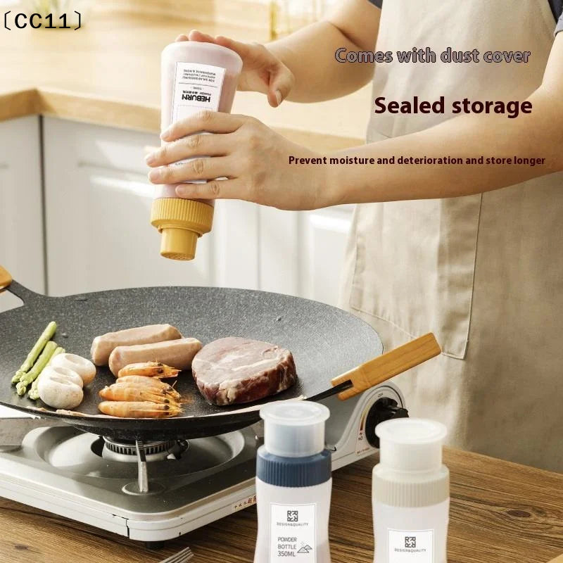 CC11350ML Seasoning Bottle Pepper Spice Salt Sugar Jar Flour Bbq Qme