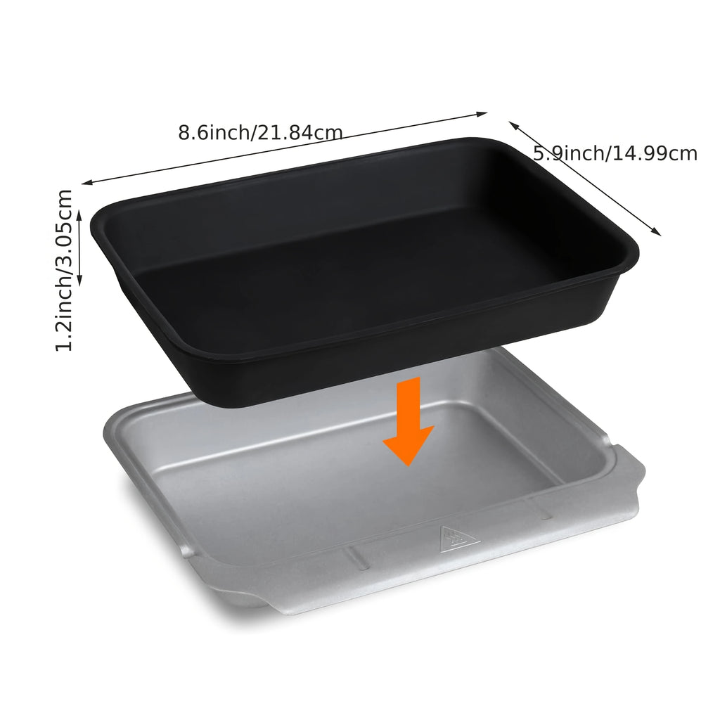 Silicone Drip Tray Liners Compatible Ninja OG701 Outdoor 7-in-1 Grill Qme