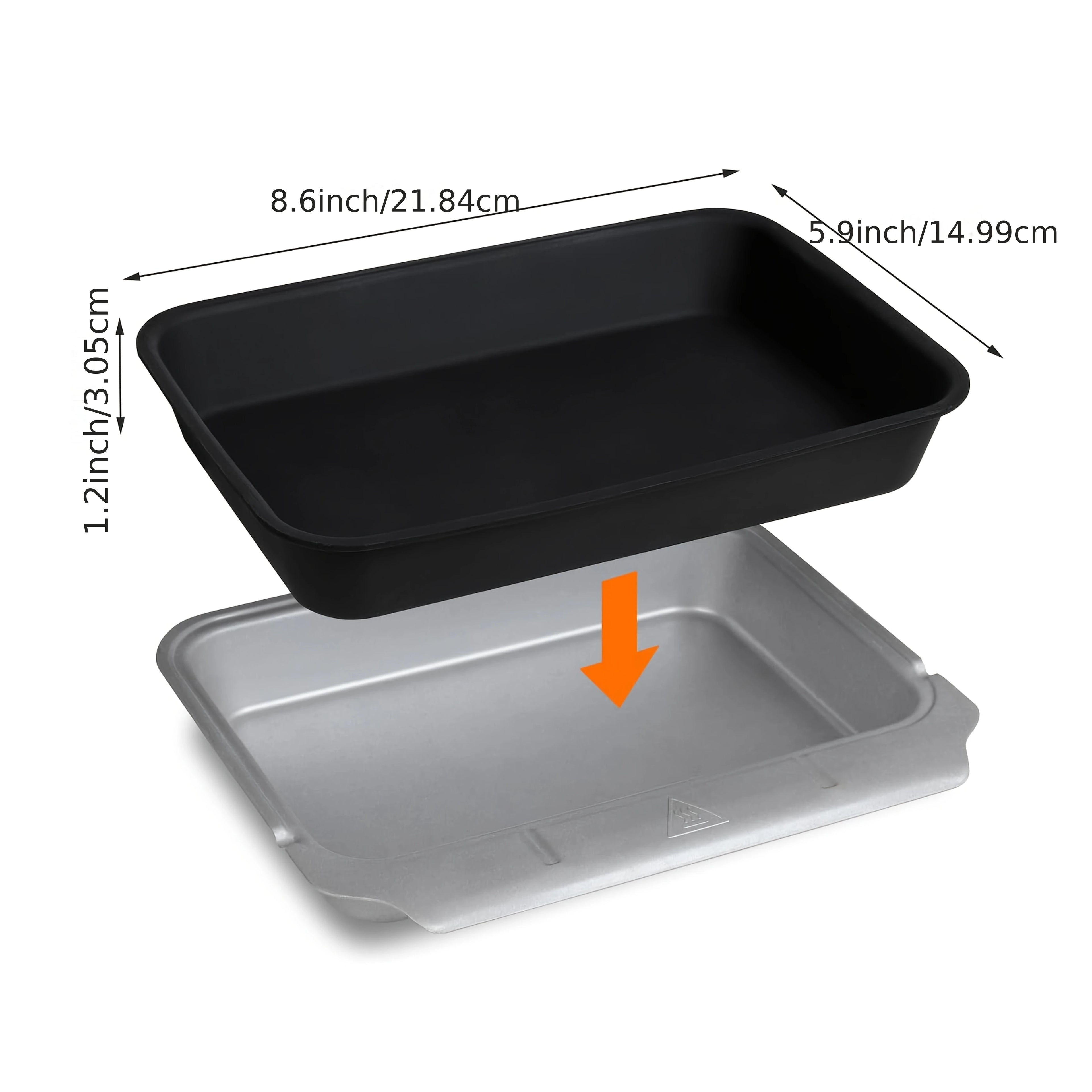 Silicone Drip Tray Liners Compatible Ninja OG701 Outdoor 7-in-1 Grill Qme